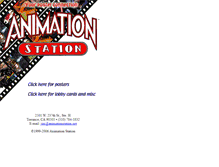 Tablet Screenshot of animationstation.net